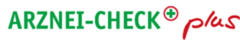 ARZNEI-CHECK + plus Logo (EUIPO, 18.08.2015)