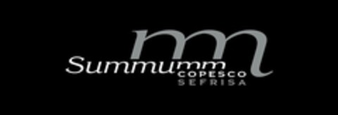 M Summumm COPESCO SEFRISA Logo (EUIPO, 08/05/2016)