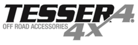 TESSER4 OFF ROAD ACCESSORIES 4X Logo (EUIPO, 14.02.2018)