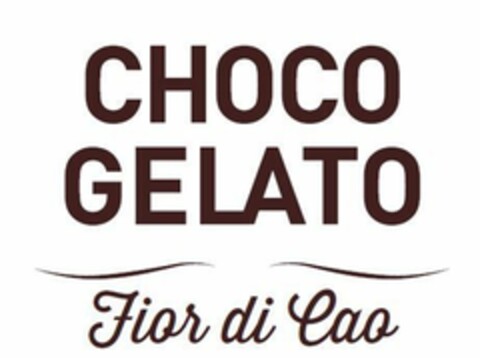 Choco Gelato Fior di Cao Logo (EUIPO, 05/14/2018)