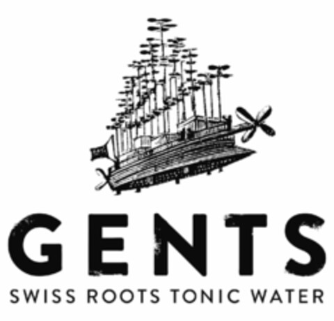 GENTS SWISS ROOTS TONIC WATER Logo (EUIPO, 09/24/2018)