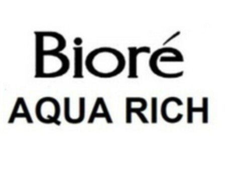 BIORE AQUA RICH Logo (EUIPO, 06.02.2019)