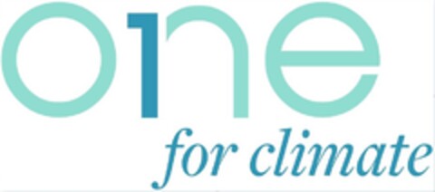 oneforclimate Logo (EUIPO, 21.05.2019)