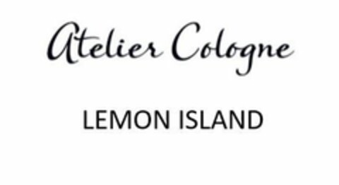 Atelier Cologne LEMON ISLAND Logo (EUIPO, 18.12.2019)