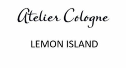 Atelier Cologne LEMON ISLAND Logo (EUIPO, 12/18/2019)