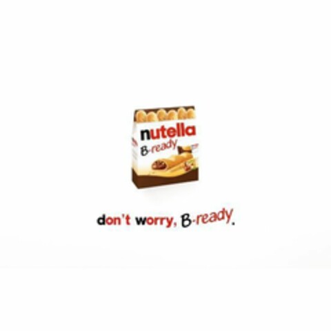 NUTELLA B-READY DON'T WORRY, B-READY. Logo (EUIPO, 10/29/2020)