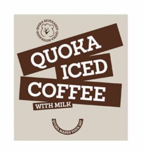 QUOKA ICED COFFEE WITH MILK Logo (EUIPO, 23.03.2021)