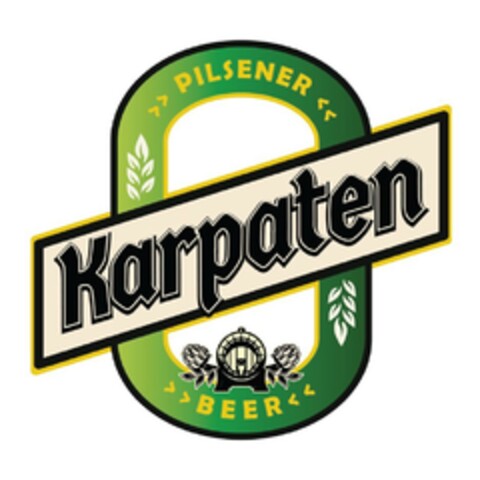 Karpaten PILSENER BEER Logo (EUIPO, 25.08.2021)