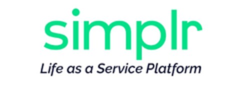 SIMPLR LIFE AS A SERVICE PLATFORM Logo (EUIPO, 11.04.2022)