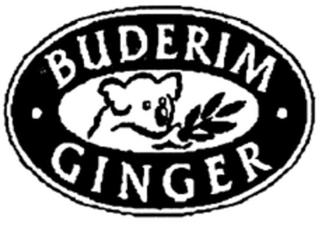 BUDERIM GINGER Logo (EUIPO, 03.12.1997)