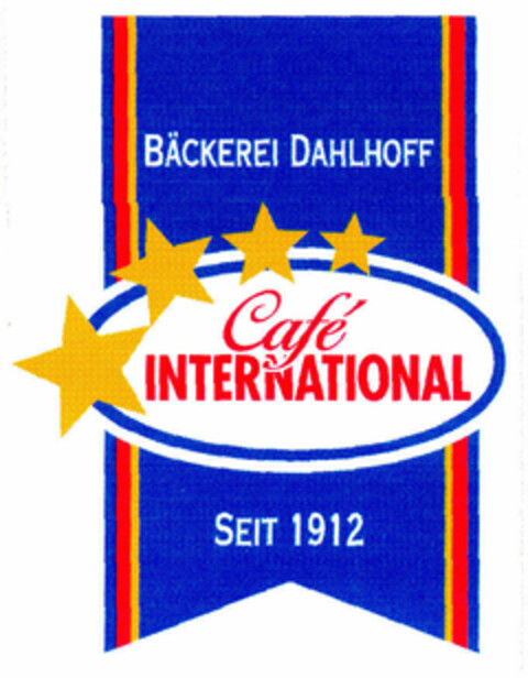 BÄCKEREI DAHLHOFF Café INTERNATIONAL SEIT 1912 Logo (EUIPO, 19.02.1999)