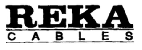 REKA CABLES Logo (EUIPO, 07/21/1999)