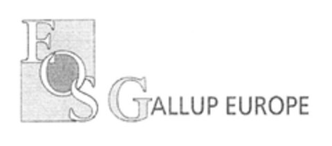 EOS GALLUP EUROPE Logo (EUIPO, 28.01.2003)