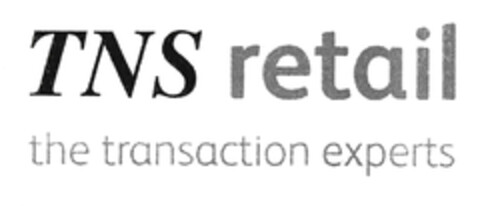 TNS retail the transaction experts Logo (EUIPO, 15.03.2005)