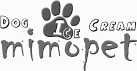 DOG ICE CREAM mimopet Logo (EUIPO, 20.07.2006)