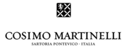 COSIMO MARTINELLI SARTORIA PONTEVICO · ITALIA Logo (EUIPO, 22.01.2008)