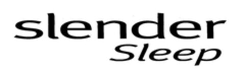 slender Sleep Logo (EUIPO, 25.03.2008)