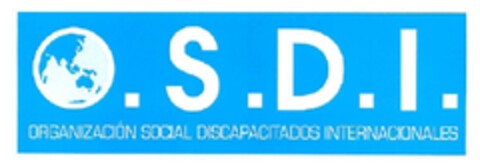 O.S.D.I. ORGANIZACION SOCIAL DISCAPACITADOS INTERNACIONALES Logo (EUIPO, 13.03.2009)