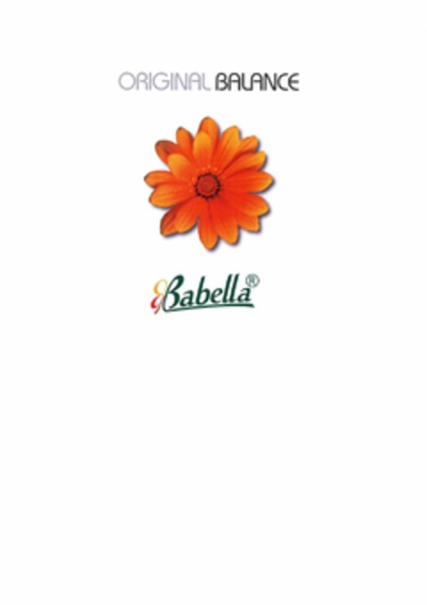 Original Balance Babella Logo (EUIPO, 03.05.2011)
