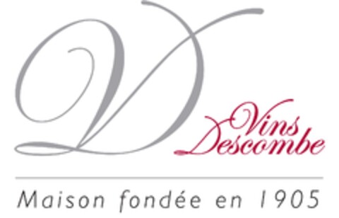 Vins Descombe Maison fondée en 1905 Logo (EUIPO, 06/08/2011)