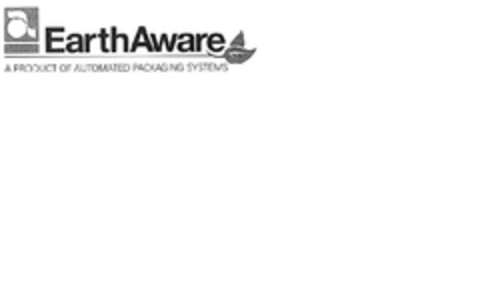 EarthAware A PRODUCT OF AUTOMATED PACKAGING SYSTEMS Logo (EUIPO, 11/05/2012)