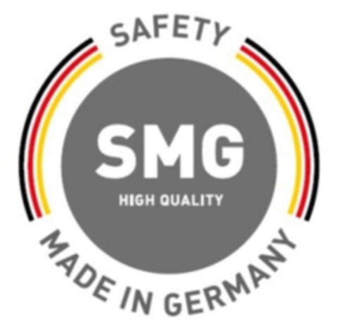 SAFETY MADE IN GERMANY SMG HIGH QUALITY Logo (EUIPO, 21.11.2014)