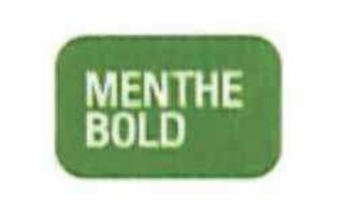 MENTHE BOLD Logo (EUIPO, 08/04/2016)