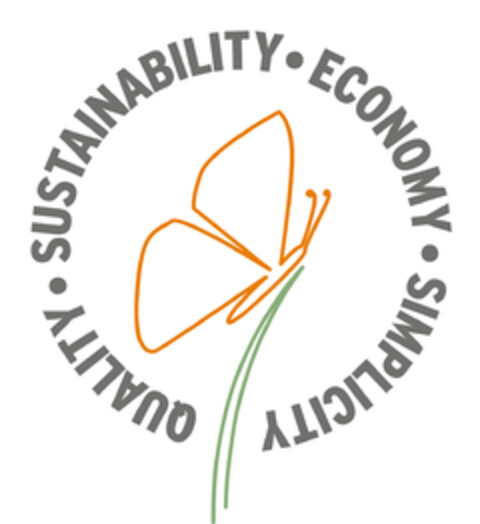 QUALITY SUSTAINABILITY ECONOMY SIMPLICITY Logo (EUIPO, 24.02.2017)