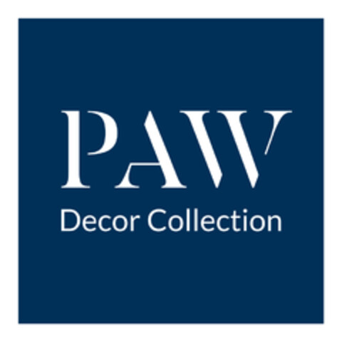 PAW Decor Collection Logo (EUIPO, 16.07.2019)