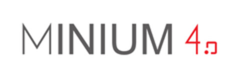 MINIUM 4.0 Logo (EUIPO, 07/18/2019)