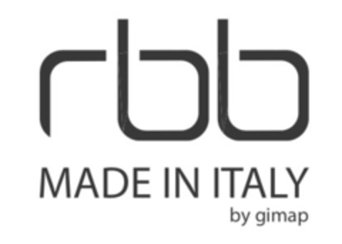 RBB MADE IN ITALY BY GIMAP Logo (EUIPO, 09.08.2019)