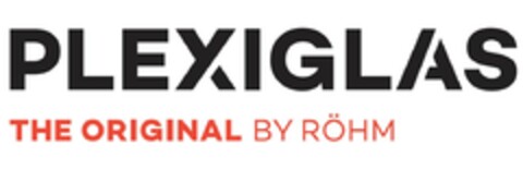 PLEXIGLAS THE ORIGINAL BY RÖHM Logo (EUIPO, 02/04/2020)