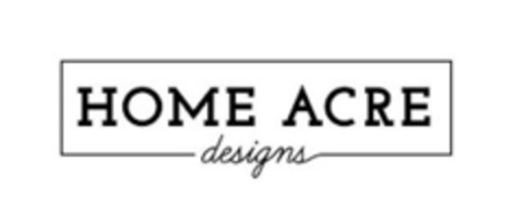 HOME ACRE designs Logo (EUIPO, 03.02.2022)