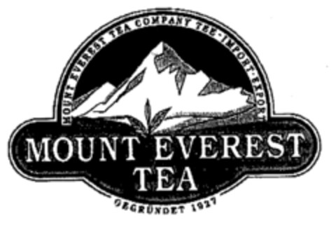 MOUNT EVEREST TEA Logo (EUIPO, 07.11.1996)