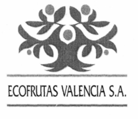 ECOFRUTAS VALENCIA S.A. Logo (EUIPO, 24.12.1999)
