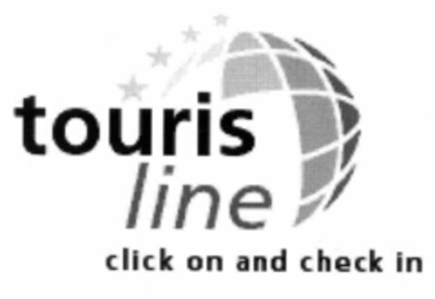 tourisline click on and check in Logo (EUIPO, 01/24/2000)