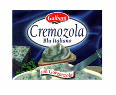 Galbani Cremozola Blu Italiano con Gorgonzola Logo (EUIPO, 04/11/2000)