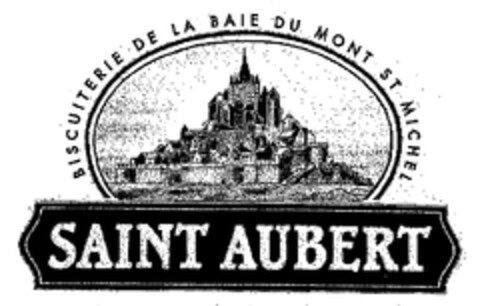 SAINT AUBERT BISCUTERIE DE LA BAIE DU MONT ST MICHEL Logo (EUIPO, 15.02.2002)