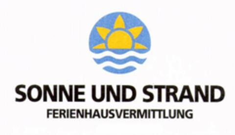 SONNE UND STRAND FERIENHAUSVERMITTLUNG Logo (EUIPO, 06.06.2002)