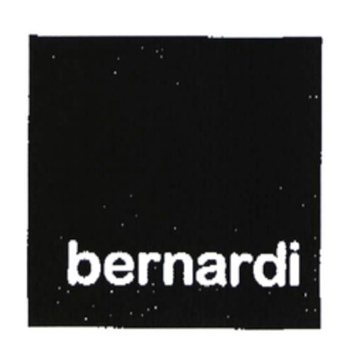 bernardi Logo (EUIPO, 01/20/2003)