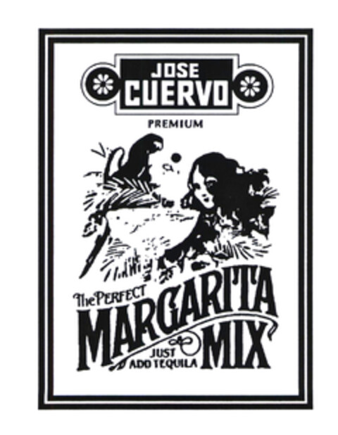 JOSE CUERVO PREMIUM The PERFECT MARGARITA MIX JUST ADD TEQUILA Logo (EUIPO, 08.09.2003)