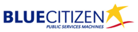 BLUECITIZEN PUBLIC SERVICES MACHINES Logo (EUIPO, 02.01.2006)