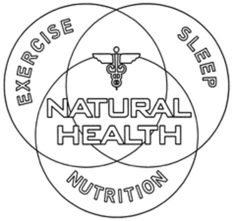 NATURAL HEALTH EXERCISE SLEEP NUTRITION Logo (EUIPO, 06.08.2008)