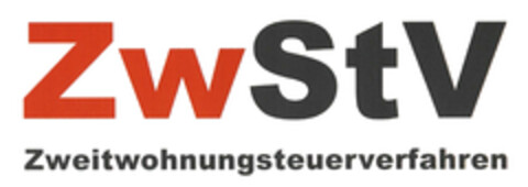 ZwStV Zweitwohnungsteuerverfahren Logo (EUIPO, 07/08/2009)