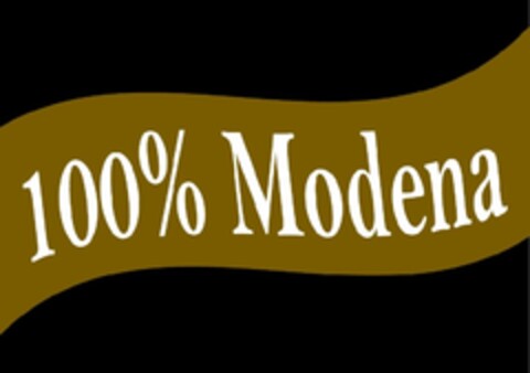 100% MODENA Logo (EUIPO, 20.05.2010)