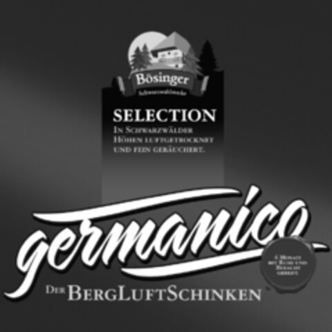 germanico DER BERGLUFTSCHINKEN Bösinger Selection Logo (EUIPO, 10.03.2011)