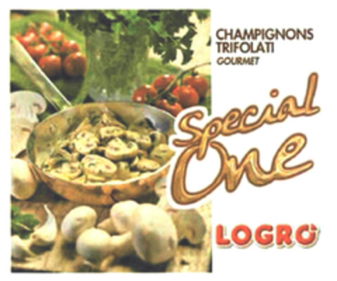 CHAMPIGNONS TRIFOLATI GOURMET Special One LOGRO Logo (EUIPO, 09/09/2011)