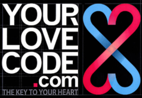 YOURLOVECODE.com THE KEY TO YOUR HEART Logo (EUIPO, 08.11.2011)
