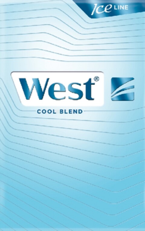 WEST ICE LINE COOL BLEND Logo (EUIPO, 02.11.2012)