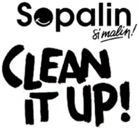 Sopalin Si malin! CLEAN IT UP! Logo (EUIPO, 11/22/2013)